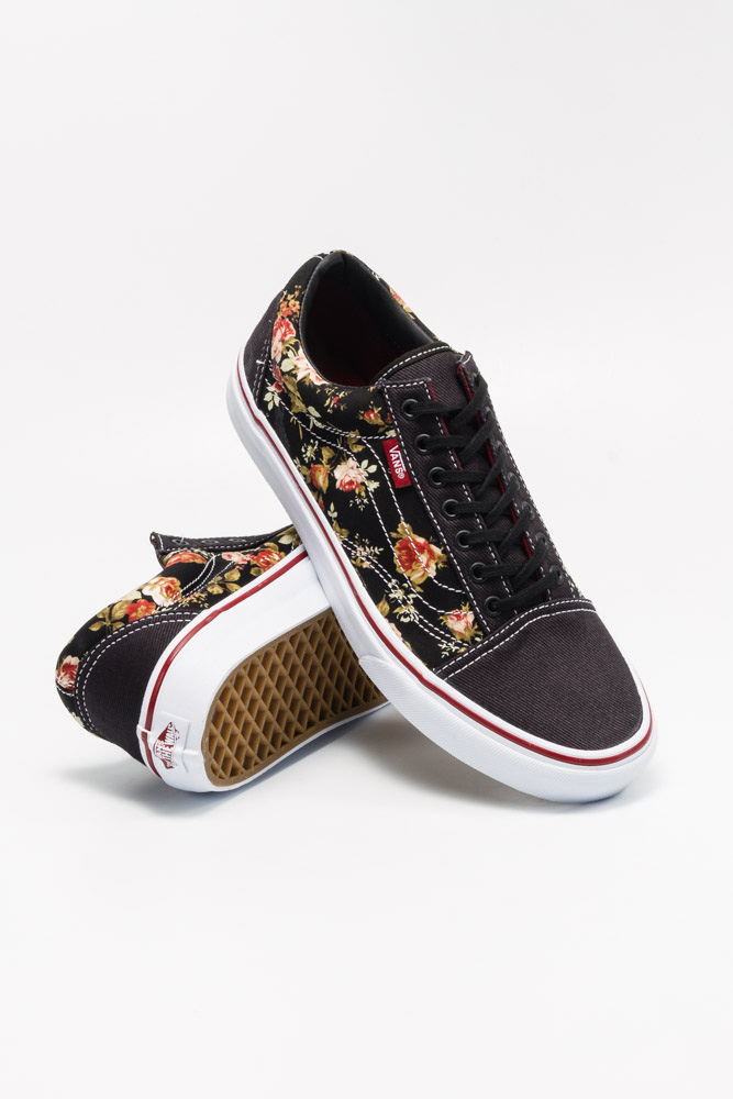 Buty Vans Old Skool Floral Black Sklep AveBmx rowery cz ci i